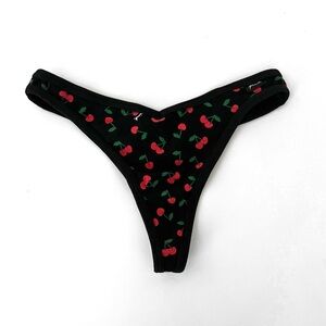 Victoria’s Secret Pink Cherry Cotton Thong